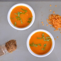 Lentil Soup with Garam Masala and Tomatoes ~ Garam Masala ni Dal