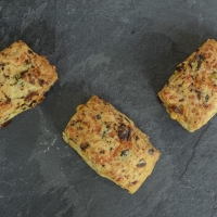 Bacon, Cheddar, and Spring Onion Scones
