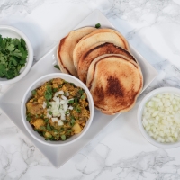 Spiced Summer Vegetables with Butter Toasted Bread ~ Pav Bhaji
